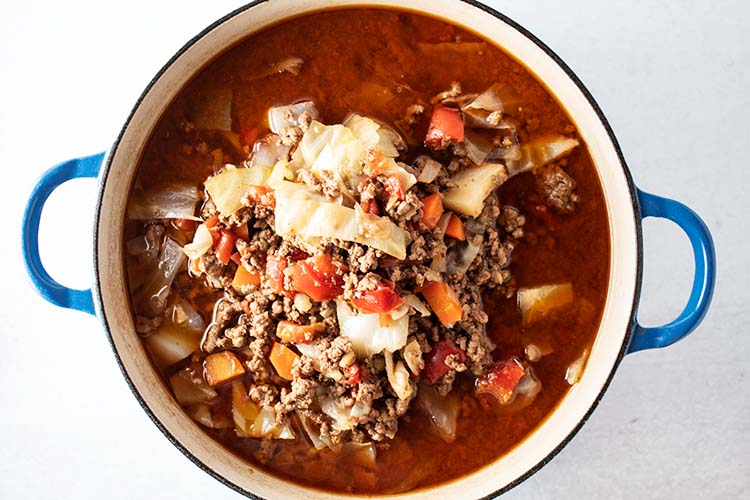Beef Cabbage Soup - Filling and Fabulous