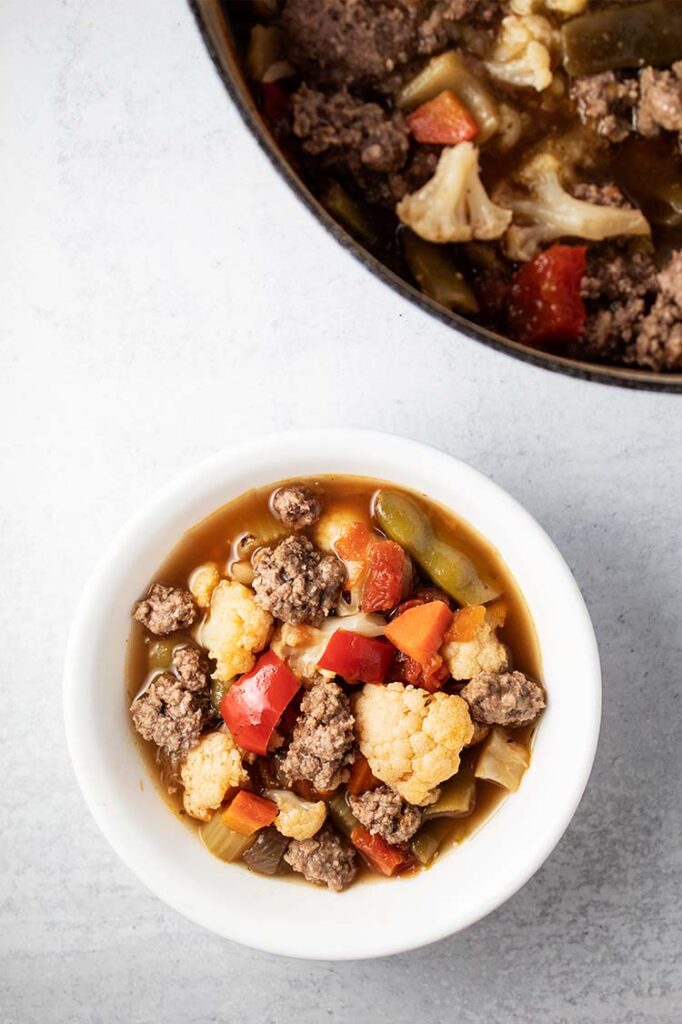 Vegetable Beef Soup - Filling and Fabulous