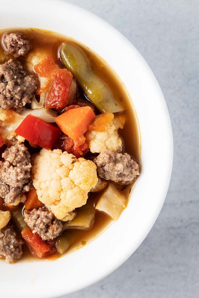 Beef Cabbage Soup - Filling and Fabulous