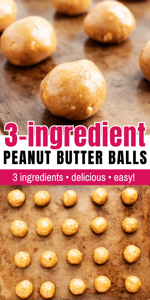 3Ingredient Peanut Butter Balls Filling and Fabulous