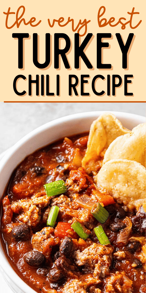 Turkey Chili (Hearty and YUM!) - Filling and Fabulous