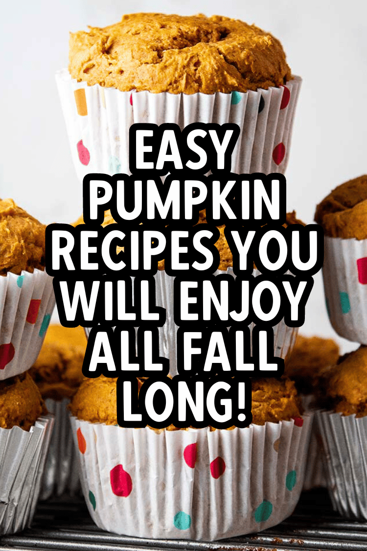 Easy Pumpkin Recipes You Will Enjoy All Fall Long!