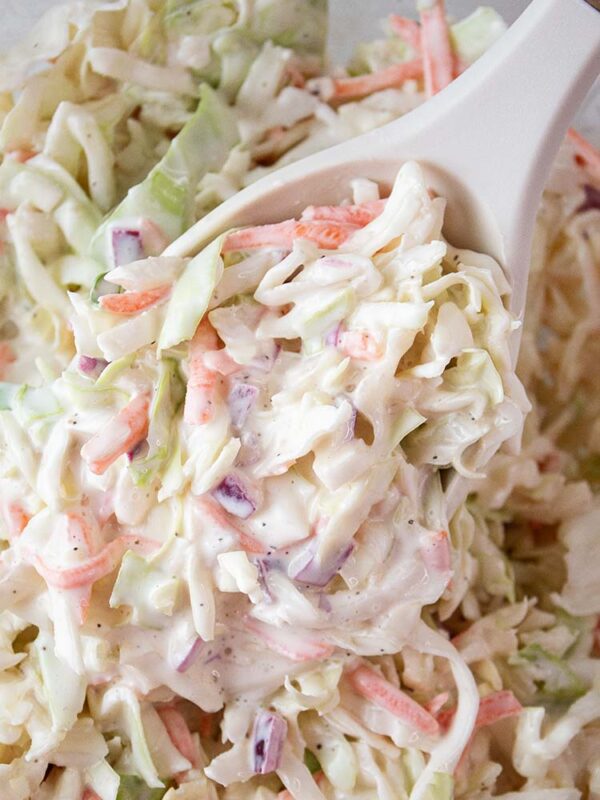 The Best Easy Coleslaw