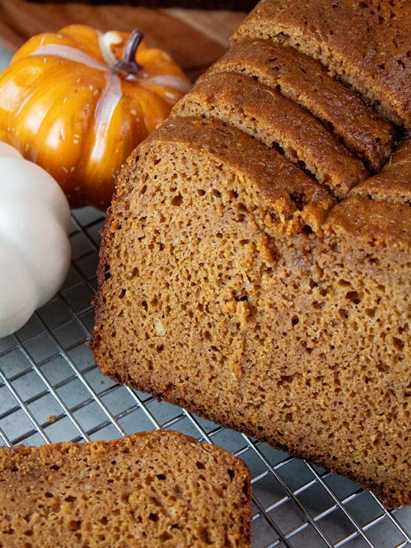 High Protein Pumpkin Bread